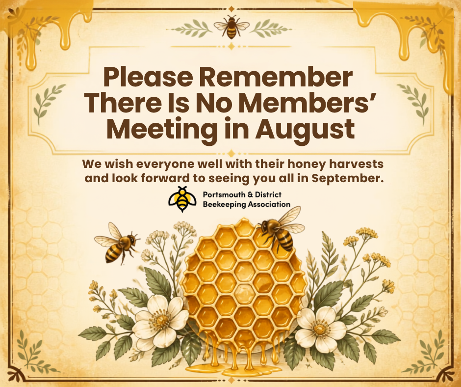No Members’ Meeting in August